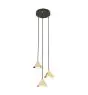 Emibig Lampa Wisząca Elit Stal Złoty | Nadaje Się Do 3x GX53 - Max 10W