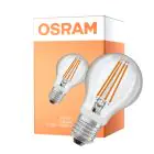 Osram Led Star Classic LED E27 Gruszka Włókno Przezroczysty 7.3W 806lm - 827 Bardzo Ciepła Biel | Czujnik Ruchu